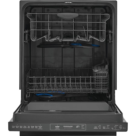 Frigidaire Frigidaire Gallery 24-in. Built-In Black Stainless Steel Dishwasher GDPP4517AD